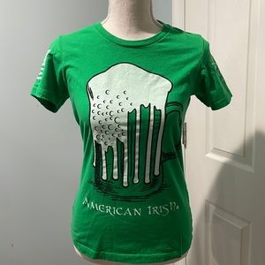 Grunt style tee “American Irish”